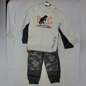 Kids Headquarters 4pc Dinosaur Set 3t New